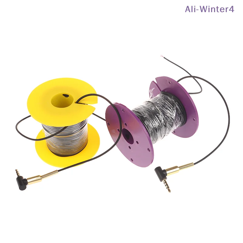 【Winter4】낚시 카메라 케이블 15/20미터 수중 낚시용 데이터 라인 비디오 카메라 액세서리 HD 전송 케이블