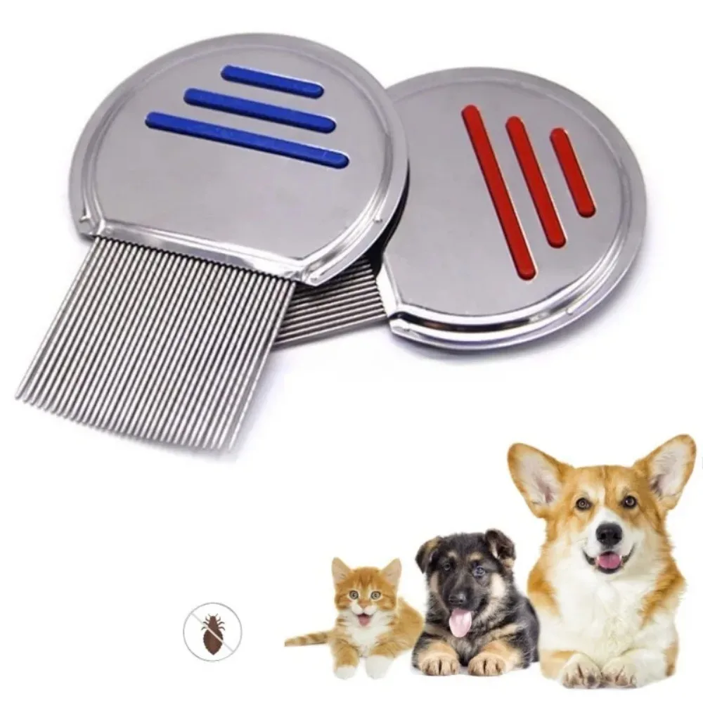 3 Styles Stainless Steel Terminator Lice Comb Kids Hair Rid Headlice Super Density Teeth Remove Nits Comb Nit Free 3