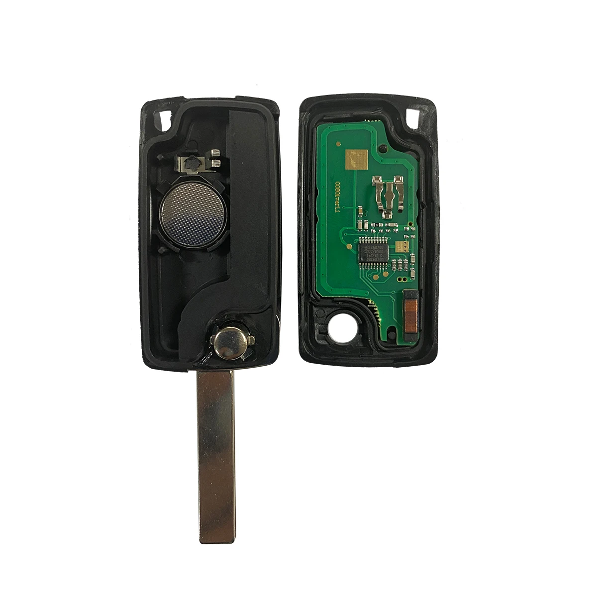 Chiave per auto remota Okey per Peugeot 107 207 307 308 407 per Citroen C2 C3 C4 HU83/VA2 Blade CE0523 CE0536 ASK FSK - S1dc9ef167ff34f47ac457a2087a1f7b4H