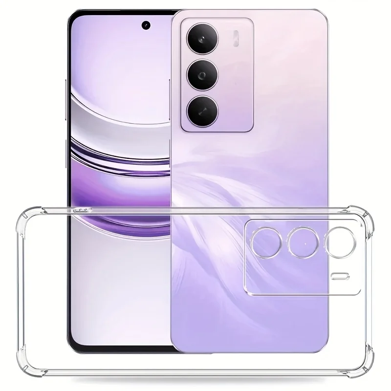 Clear Soft TPU Silicone Phone Case - Transparent and Durable Back Cover