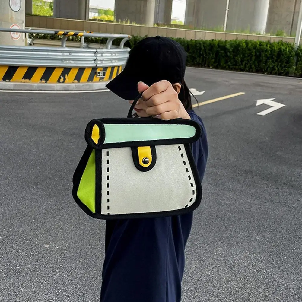 JumpFromPaper Cartoon Handbags