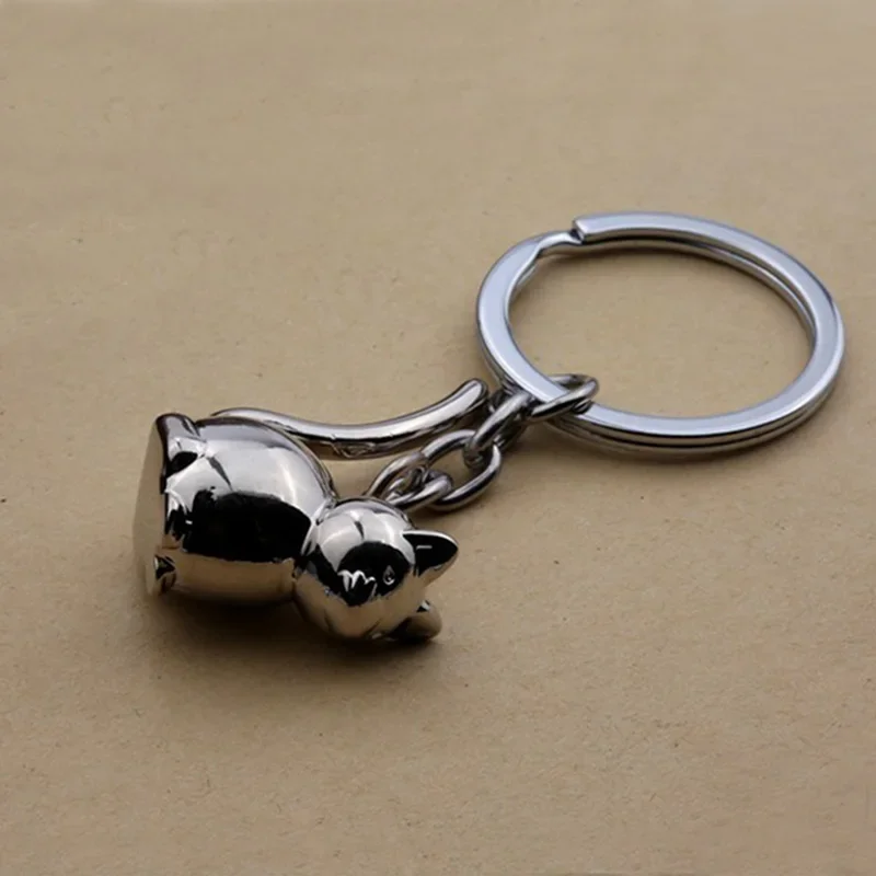 Portachiavi a forma di gatto stampato in 3D: un grazioso accessorio per gli amanti dei gatti - Italia
