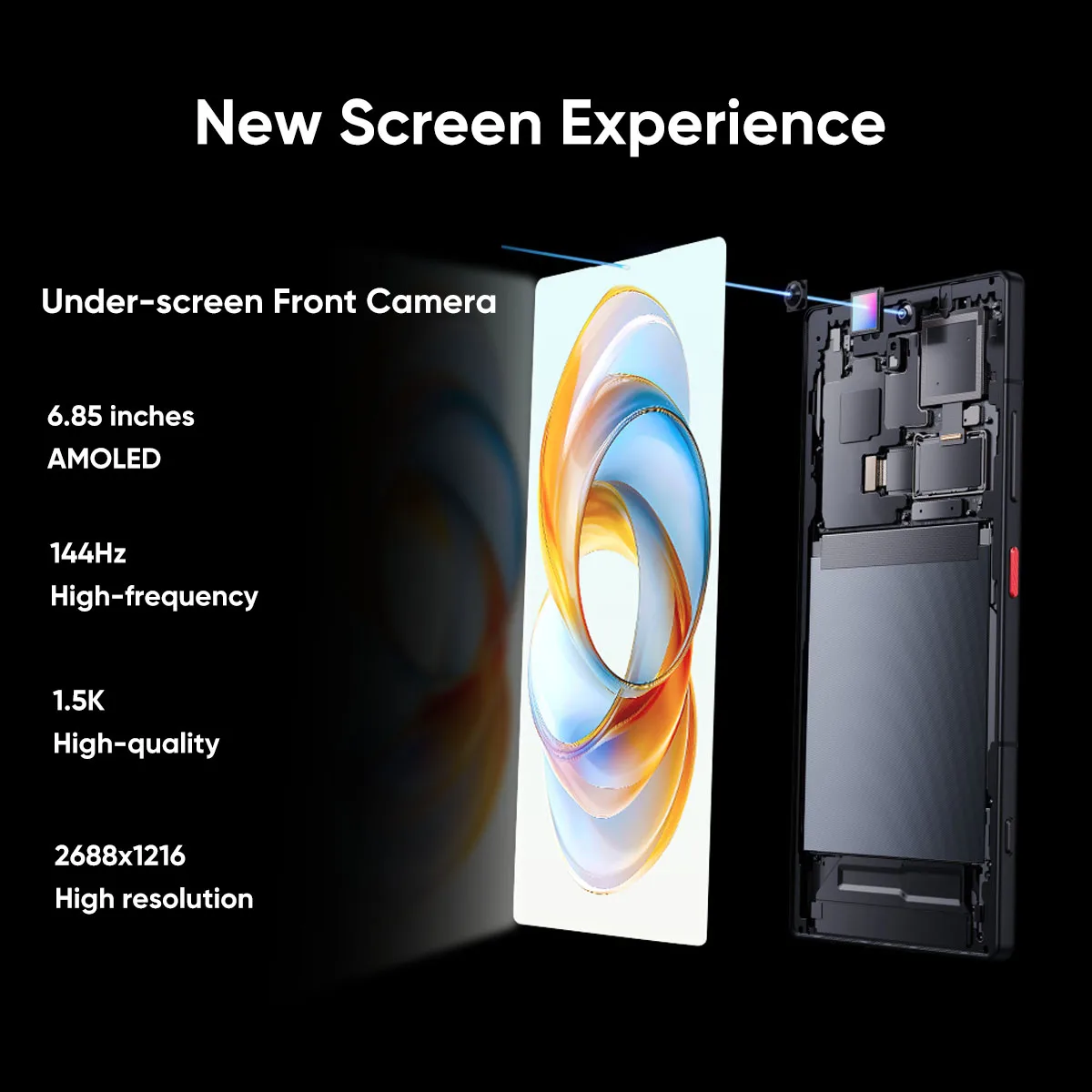 Nubia Z70 Ultra 5g Smartphone Snapdragon 8 Elite 6.85'' 144Hz Oled