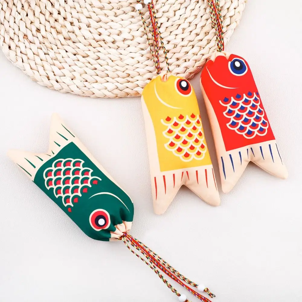 Pendant Hanfu Decoration Graduation Gift Lucky Pouch Japanese Style Sachet Jewelry Bags Koi Carp Blessing Bag Coin Purse 4
