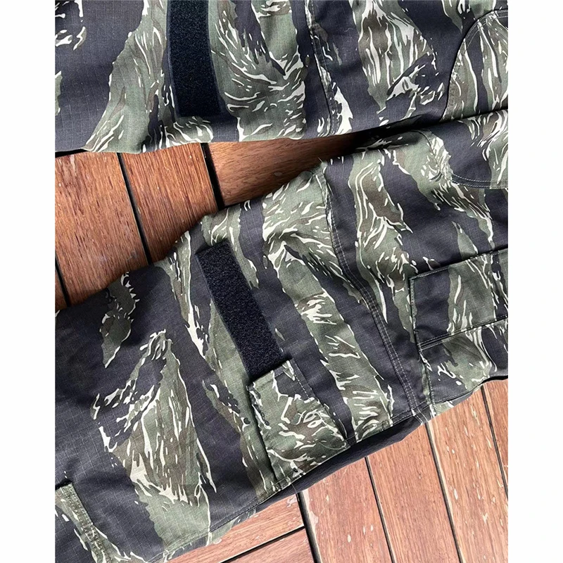 Combat Pants Jungle Tiger Spot Desert Night Camo G3 Tactical Trousers Frog Suit JWD Silver Tiger Spot Tear Resistance Single Pants