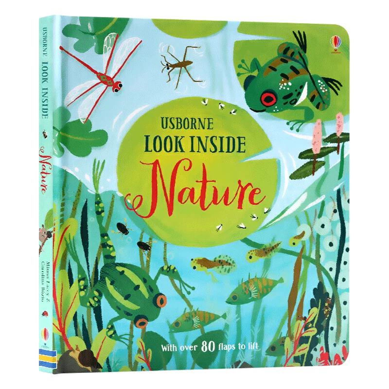 

Britain English 3d Usborne Look Inside Nature Picture Book Education Kids Child Reading Flaps To Lift Hard Cover Board Book