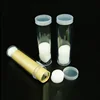 1pcs Round Clear Coin Tubes Plastic Coin Tubes with Screw Cap and Shockproof Protective Foam Pad for Coin Collecting Supplies 2