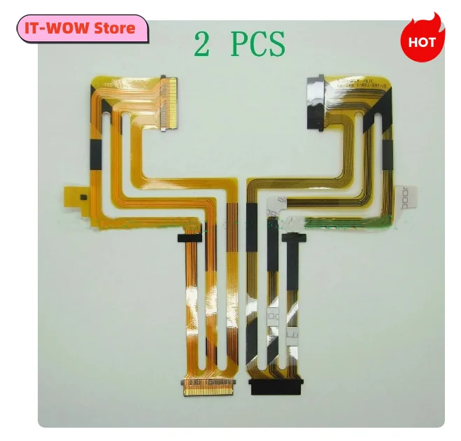 

2 шт./двойной гибкий кабель для ЖК-дисплея для видеокамеры Sony DVD105E DVD305E DVD605E DVD705E DVD755E DVD105 DVD305 DVD605 DVD705 DVD755