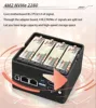 New Pocket Slot Firewall Mini PC 4xM.2 NVMe  Intel 3 N355 N305 N150 N100 NAS Computer 2xi226-V 2.5G DDR5 4800 2xUSB3.2 2xHDMI2.0 2