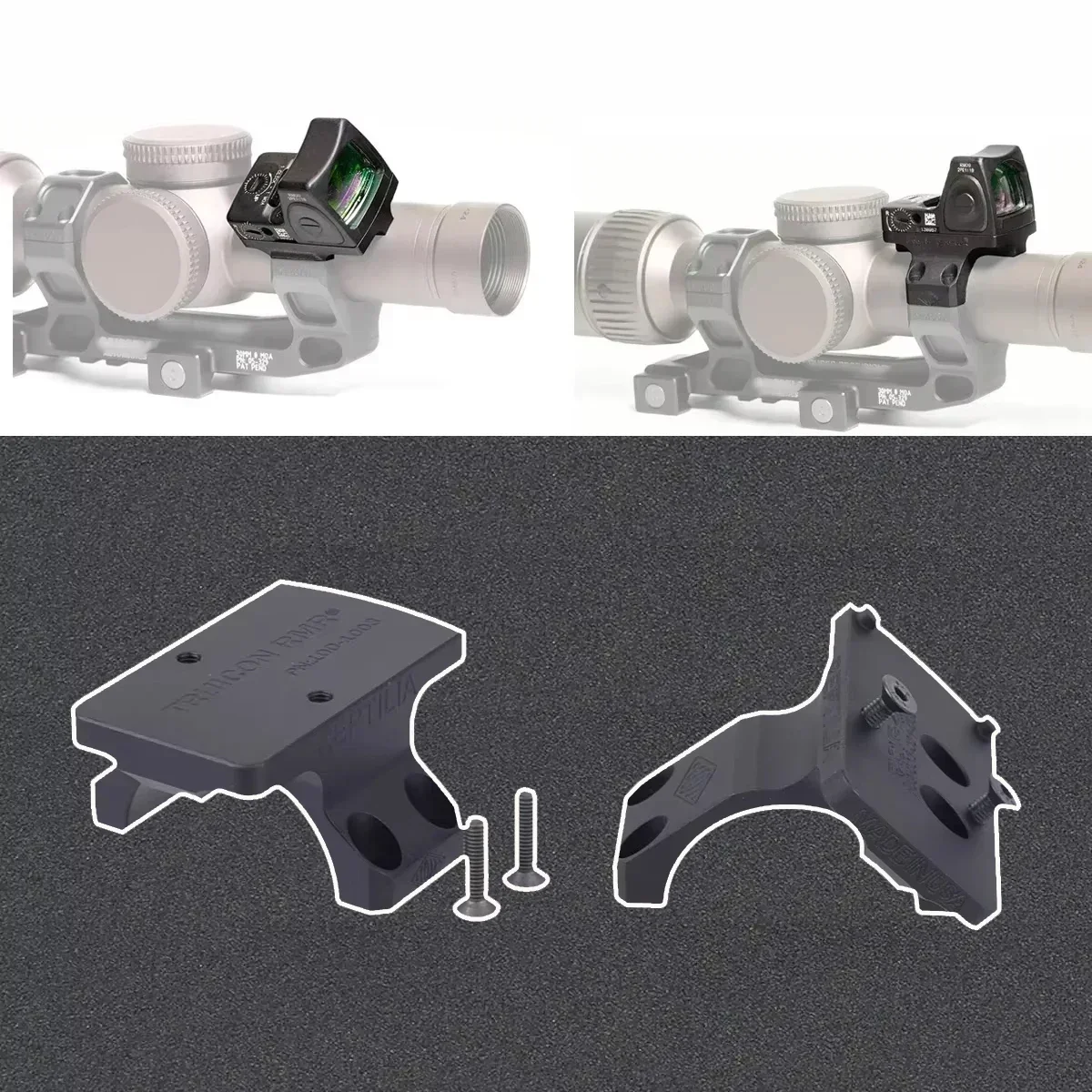 Rifle Scope Mount Tactical GEISS Automatics Airsoft AR15 AK47 Optical Scope Mount Cantilever 25.4mm 30mm QD Mount For Picatinny Rail Hunting