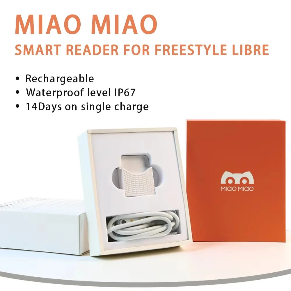 MiaoMiao 3 Reader for Freestyle Libre 1 & 2 Straight To Your Phone Or Watch Smart Reader for Freestyle Libre CGM Miaomiao1