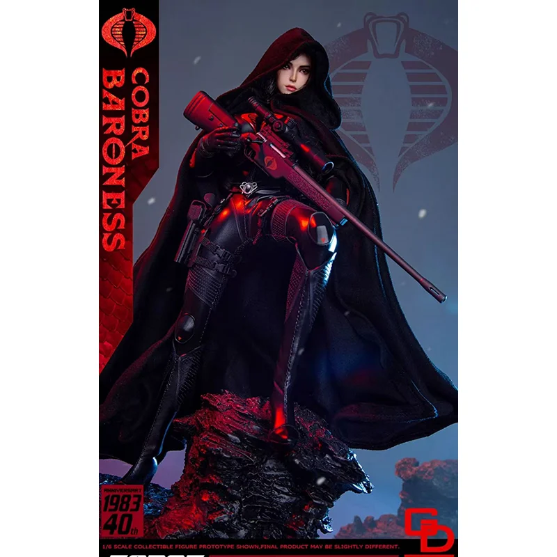 GDTOYS COBRA BARONESS 1/6 アクションフィギュア PRE-ORDER GDToys Cobra: Baroness 1/6 Scale Action Figure