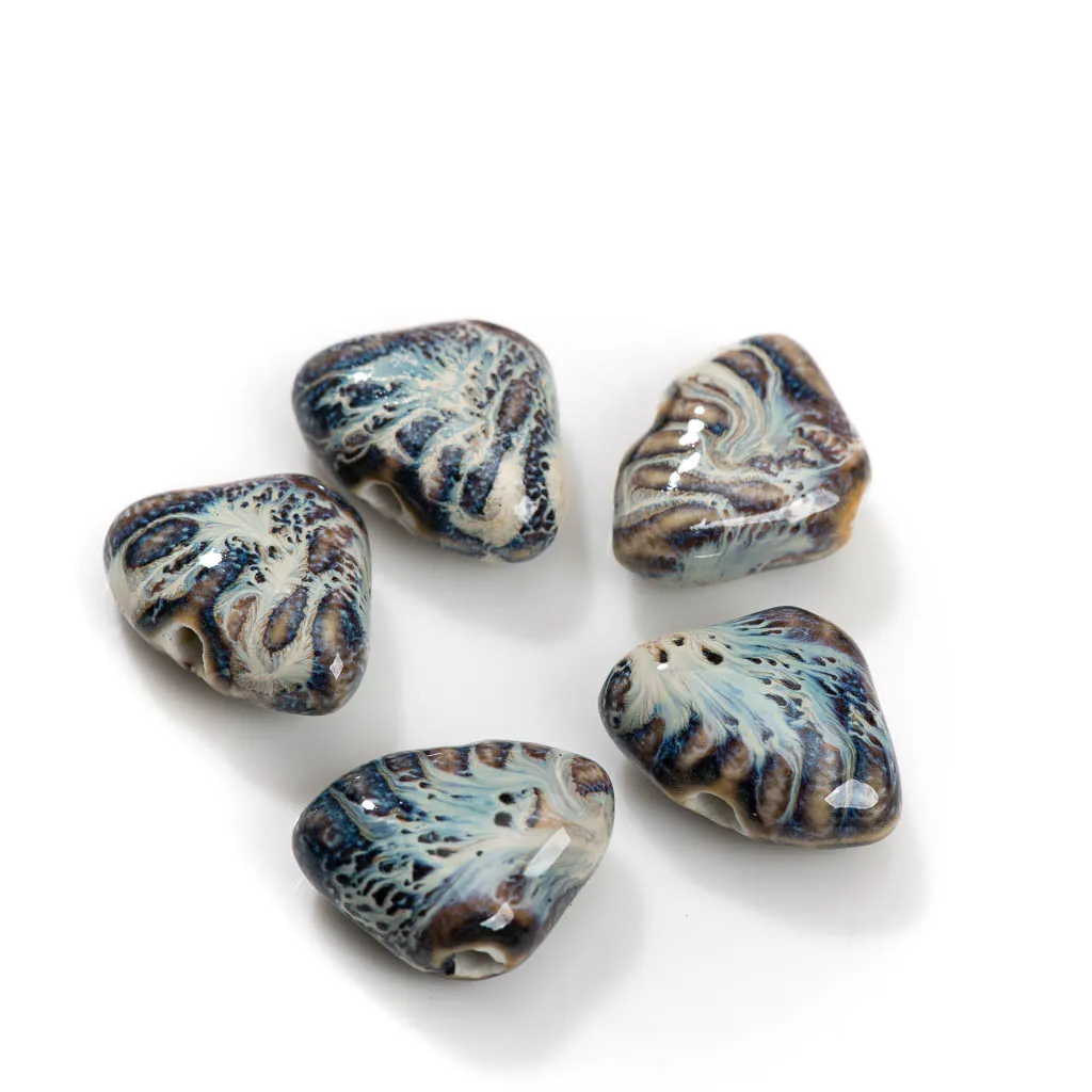 Collar Largo Avalaya Multicolor – Cuentas De Cristal, Cerámica Y Concha – 116 Cm