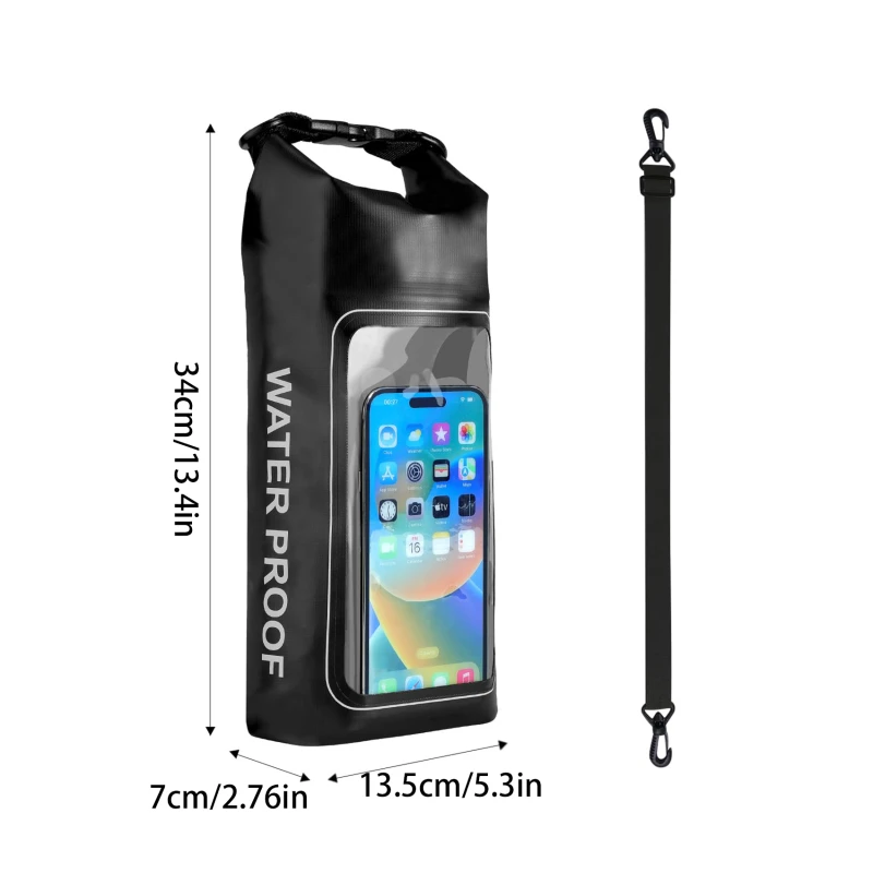 2L Waterproof Dry Bag for Outdoor Sports