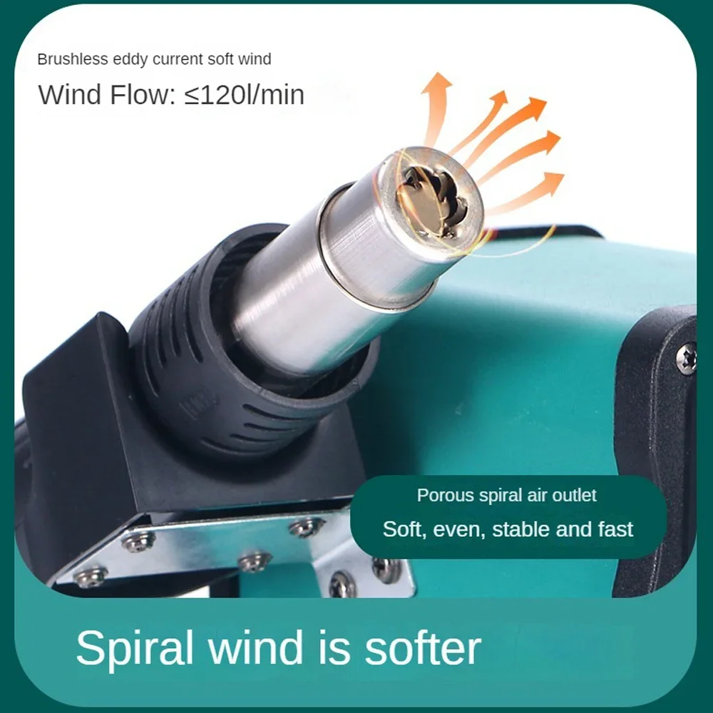 YIHUA 959D 220V 650W Hot Air Gun Digital Soldering Station Desoldering Station Iron Tool Solder Welding + 3 Air nozzles 3