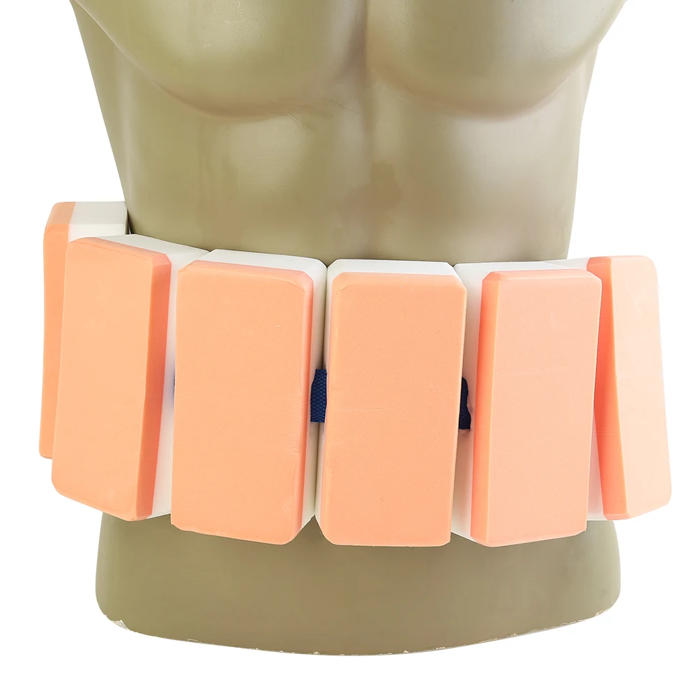 Swimming Back Floating Board EVA Belt Adjustable Aquatic Fitness Swim Training Portable Swimming Inflatable Float