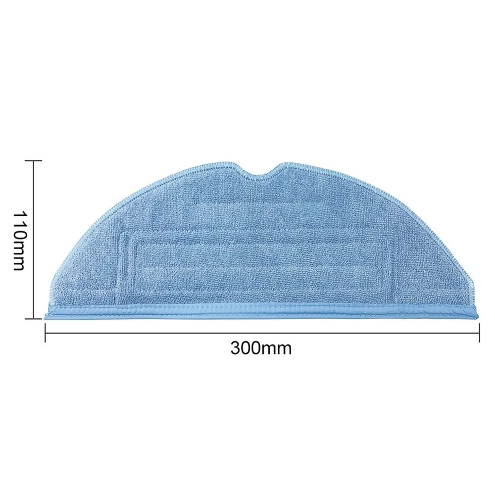 4PCS Replacement Cleaning Mop Cloth Roborock S7 MaxV Plus Ultra Q7 Max Q5 Max+ Robot Vacuum Cleaner Accessories cleaning cloth dish cloth microfiber dish cloth microfiber mop pad