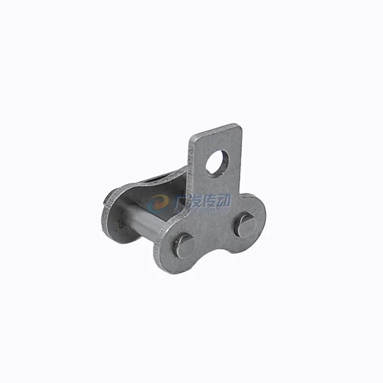1pcs Single-side Single-hole Straight Plate Full Buckle Chain Buckle 06B/08B/10A/12A Industrial Chain Join