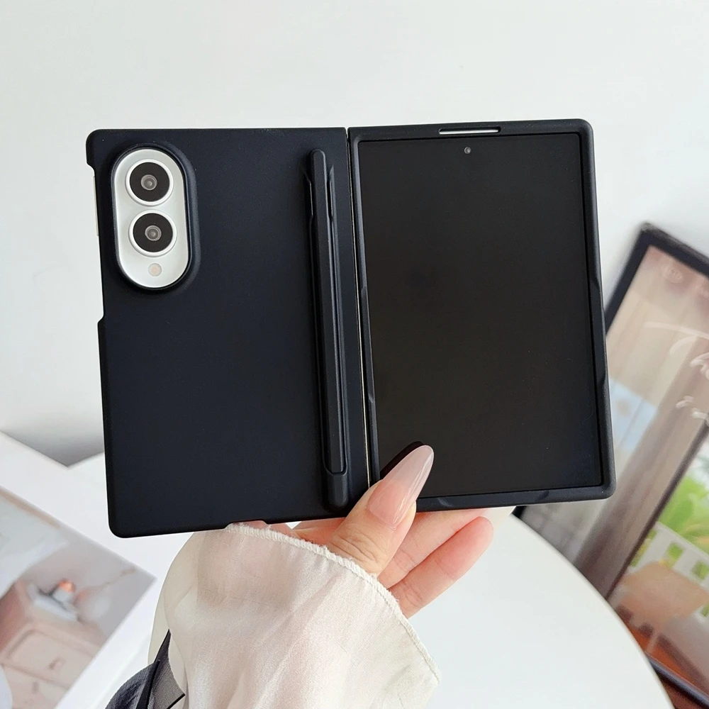 Slim Matte Skin Feel Case with S Pen Holder and Cover