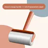 1pc New Tearable Roll Paper Sticky Roller Brush Plush Razor Household Cleaning Tool Pet Hair Remover Clothes Cleaning Brush 5