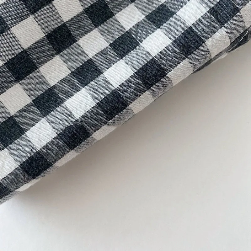 Summer Baby Clothes Boy Shorts New Casual Solid Plaid Bear Print Short Pants for Girls Boys Cotton Thin Children's Clothing