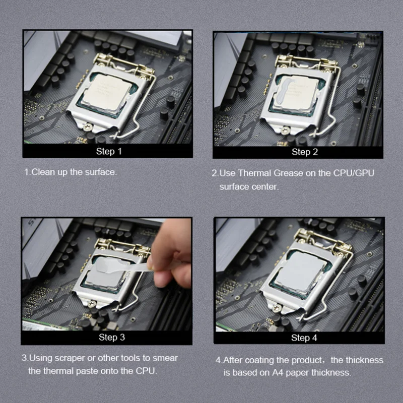 CPU Thermal Paste zf 12w zf-12 Thermal Grease Silicone Plaster thermal paste