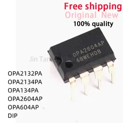10pcs High - Quality DIP - 8 Amplifier Chips in Stock (OPA604AP)