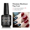 CHUNSHU Titanium Top Coat High-capacity 15ml No Wipe UV Gel Nail Polish Sealing For Manicure Super Shining Professional  Varnish 1