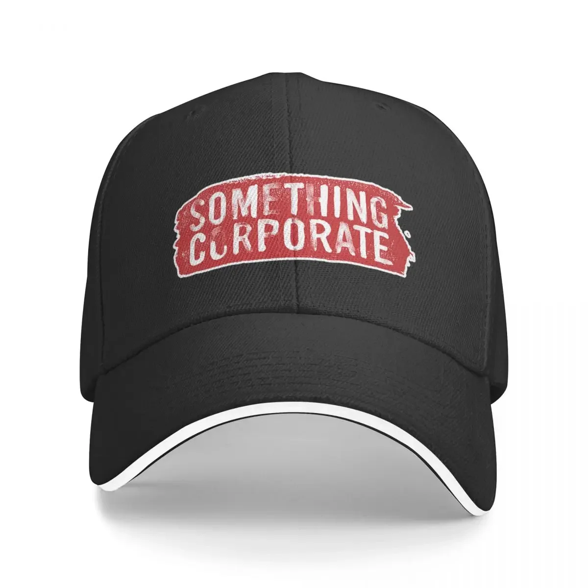 

Something Corporate Logo Baseball Cap Fluffy Hat Christmas Hat Mens Women's