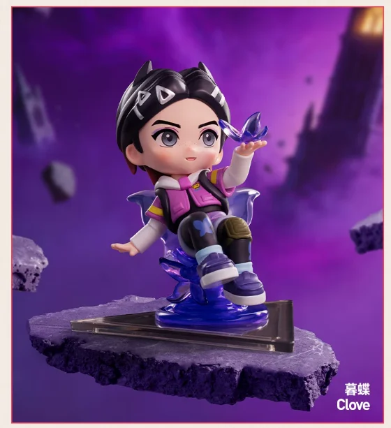 100% Genuine Pop Mart Valorant Classic Agent Series Blind Box Figure Cute Collectible Desktop Ornament Surprise Game Fan Gift