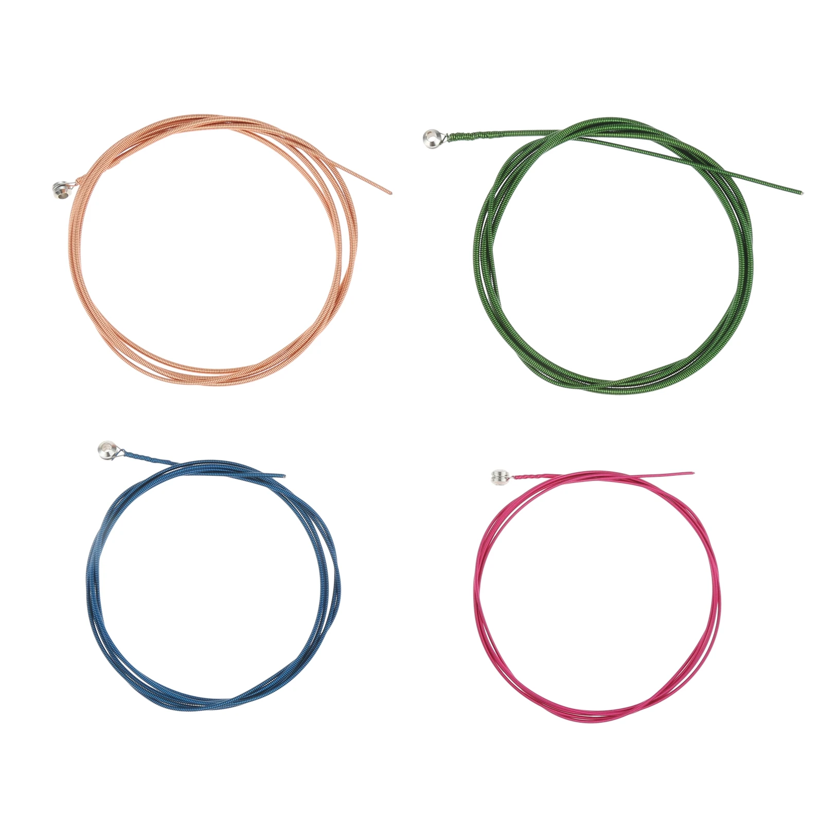 6 Set Corde Chitarra Acustica Colorate - Acciaio, Multicolore, Ottone, Rame Rosso, Per Principianti - Foto 8