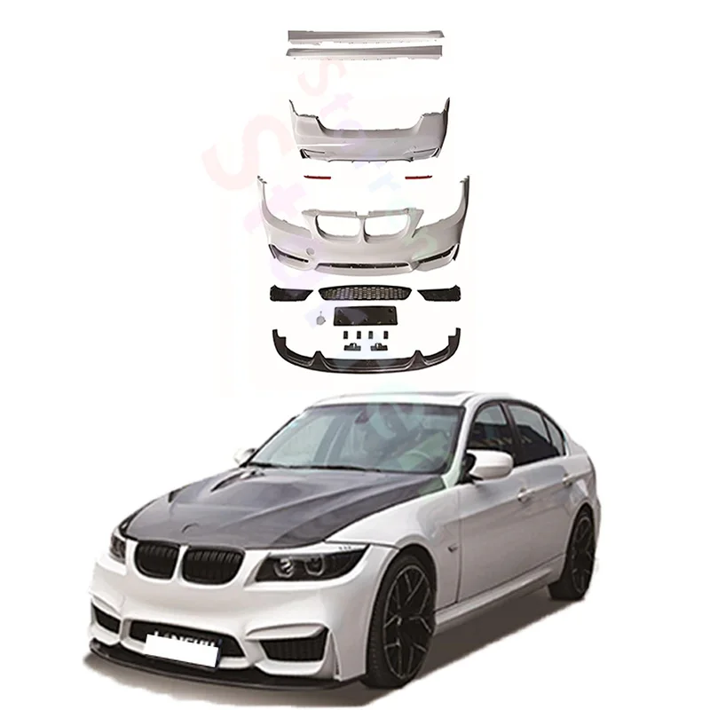 

2005-2012 Car bumpers E90 E92 E93 Refitted M3 M4 Body kit For 3 Series