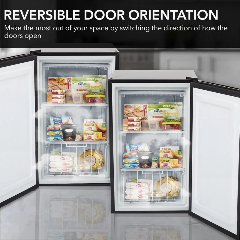 Whynter CUF-301BK 3 cu. ft Energy Star Upright Freezer with Lock &ndash; Black
