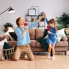 Large echo microphone for children's singing karaoke microphone, new and unique toy for parent-child interaction 5