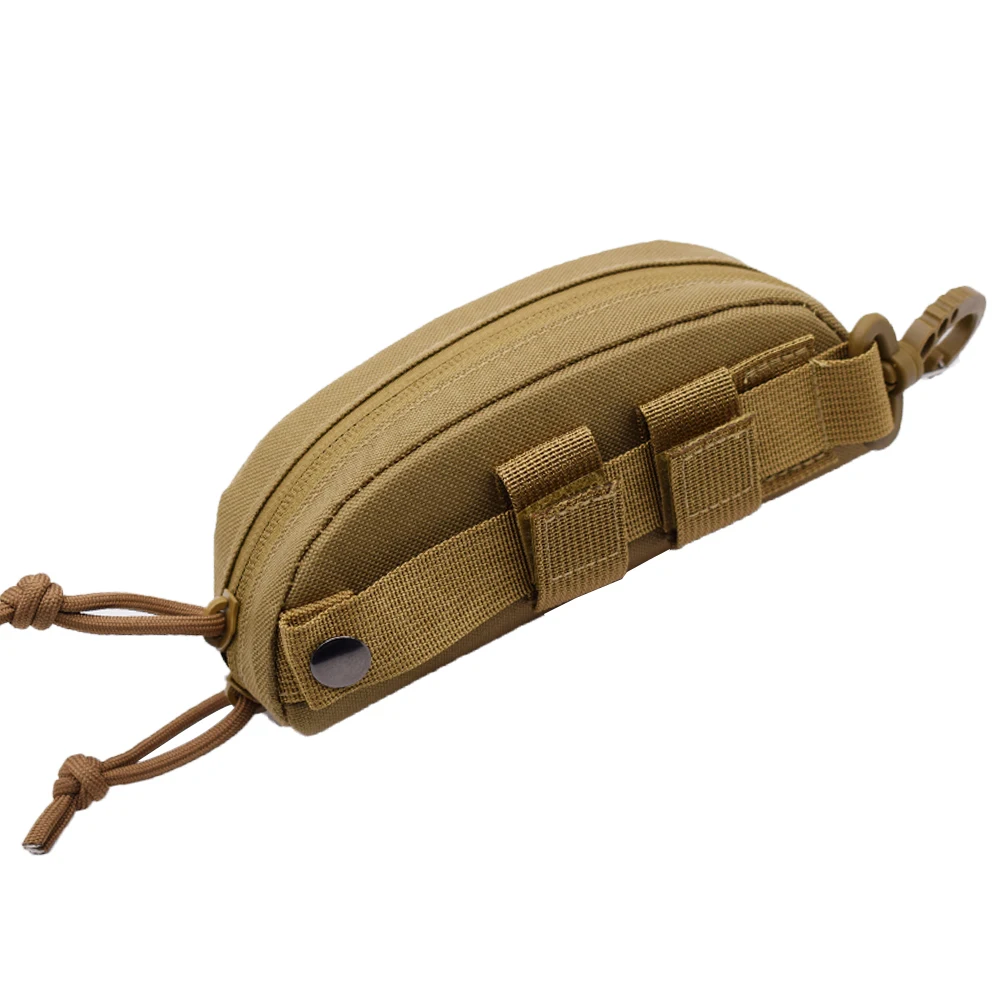Rugged MOLLE Eyewear Case - Shockproof Protective Sunglasses Box