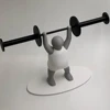Weightlifter Toilet Roll Holder Paper Holder Shelf Tissue Roll Hanger Tissue Towel Roll Dispenser Bathroom Kitchen Accessories 6