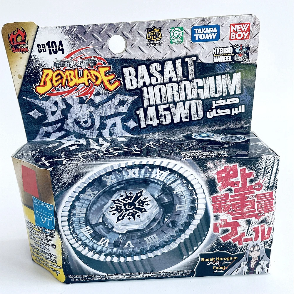 Hasbro Beyblade 36497 – Twisted Tempo 145WD – Metal Masters Standard, Seconda Stagione, Trottola Di Tipo Difesa Con Lanciatore