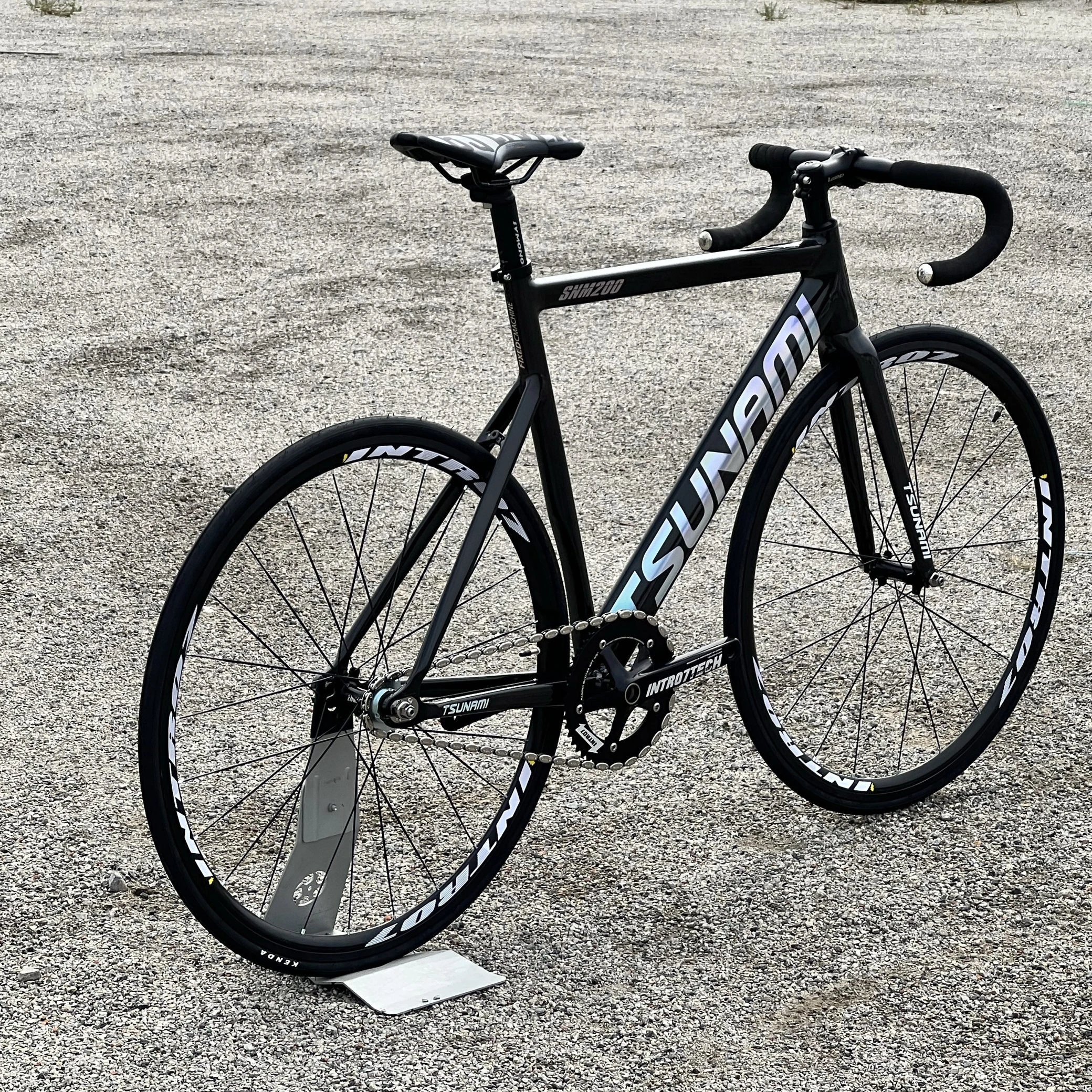 Tisunami 200-固定スプロケット,アルミニウム合金,snm200フレーム,色