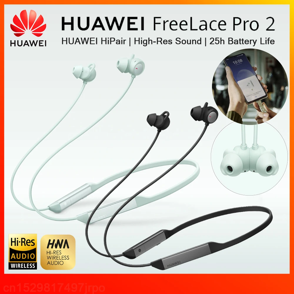Original Huawei FreeLace Pro Earphones Active Noise Cancellation