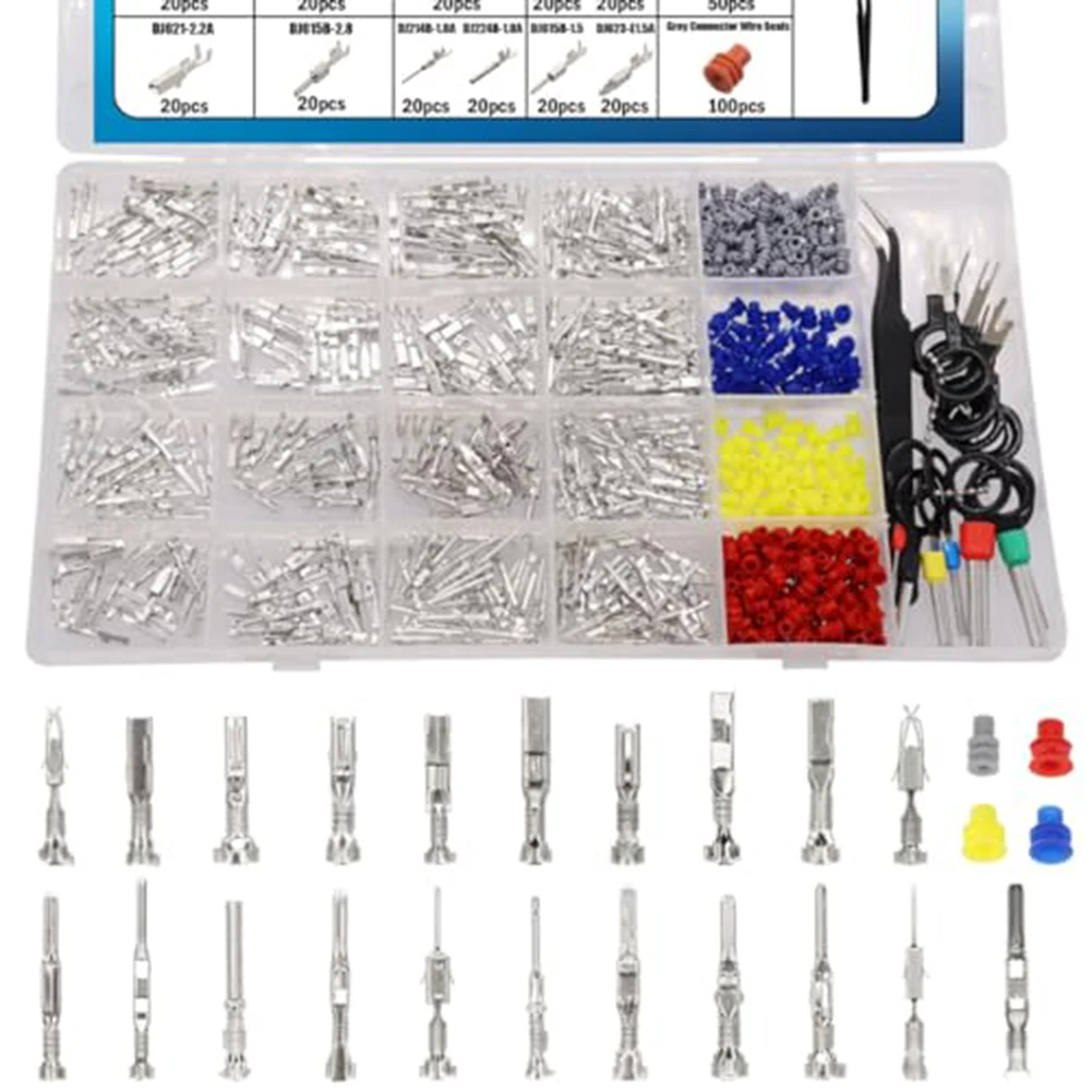 

Tool Wire Terminal Tool 1/1.5/1.8/2.2/2.8/3.5mm Brass Material Conductivity For Various 12V Connectors High Quality