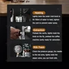 GZZT CMF700 Milk Frother Steamer High Pressure Dry Steam Coffee Milk Foamer for Espresso Requires 1500W Supply 1-5 Holes 4