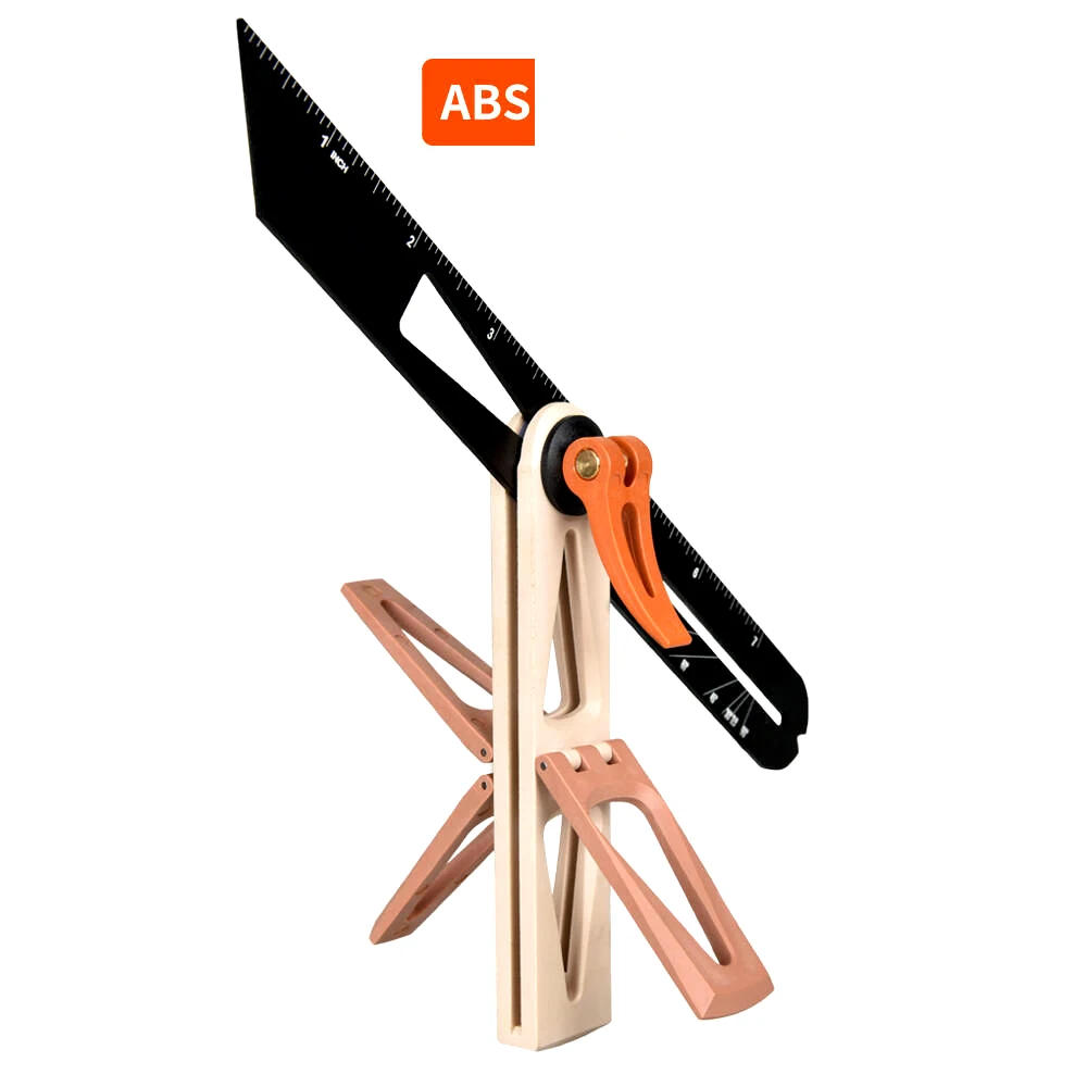 Angle Locator Woodworking Scriber Ruler Multi-Angle Scribing Tool Dovetail Gauge Carpentry square 8:1/6:1 Dovetail Tenon Gauge