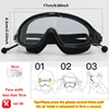 Myopia Swimming Glasses Optical Anti-Fog Swim Goggles Prescription Corrective Snorkel Mask Free Ear Plug & Storage Bag 6