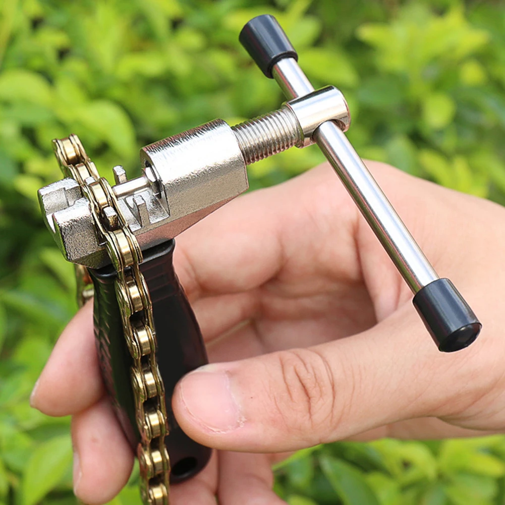 유니버설 산악 자전거 체인 브레이커 분리기 도구 자전거 체인 핀 제거기 풀러 링크 추출기 자전거 수리 도구