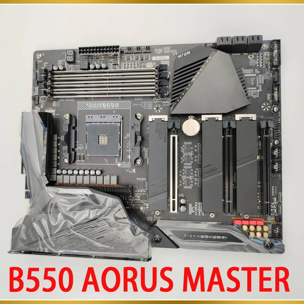Per Socket Am4 Ddr4 128Gb Pci-E 4.0 Atx Scheda Madre Desktop B550 Aorus Master
