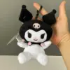 10pcs/lot 15CM Cute Sanrio Plush Keychain for Children Pendant Kuromi Cartoon Key Chain Backpack Decoration Gifts for Girl Toy 1