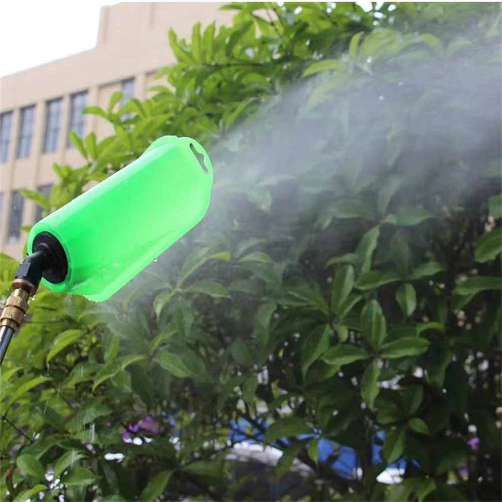 1 Pz Power Sprayer Coperchio Antivento Spruzzatore A Forma Di Corno Ugello A Spruzzo A Ventaglio Scudo Antivento Forniture Per L'Irrigazione Del Giard