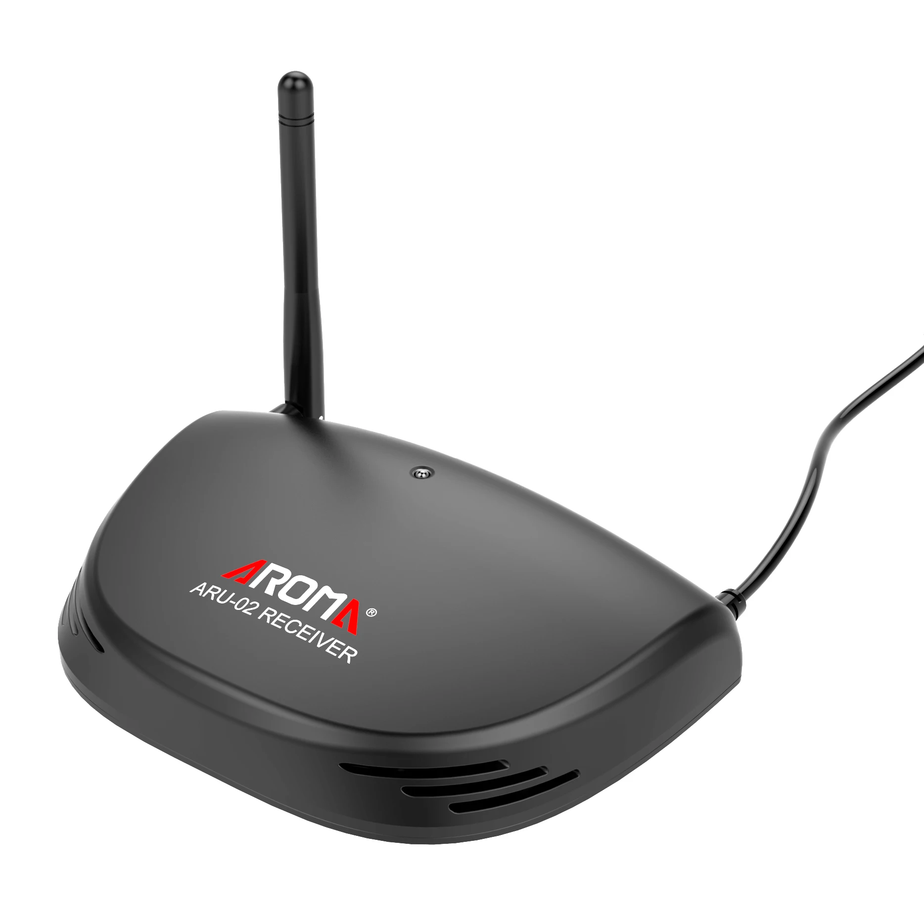 Guitar Wireless System Aroma ARU-02 UHF Transmitter Receiver Rechargeable Musical Bass Guitars Wireless Guita Transmitter
