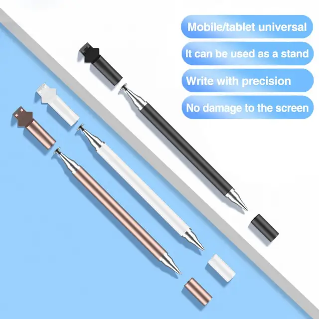 Smart Phone Tablet Stylus Pen with Phone Holder Sensitive Drawing Writing Capacitive Pen Portable Office Tablet Touch Screen Pen - Image 5