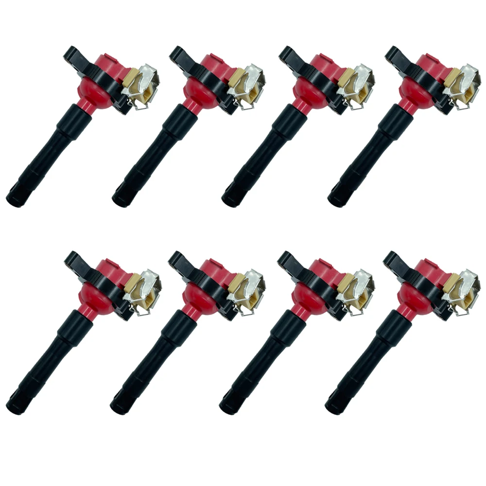8PCS HIGH ENERGY IGNITION COIL UF354 12131748018 FOR BMW RANGE ROVER 4.